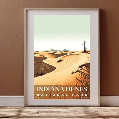 Indiana Dunes National Park Poster, Travel Art, Office Poster, Home Decor | S3 - image4